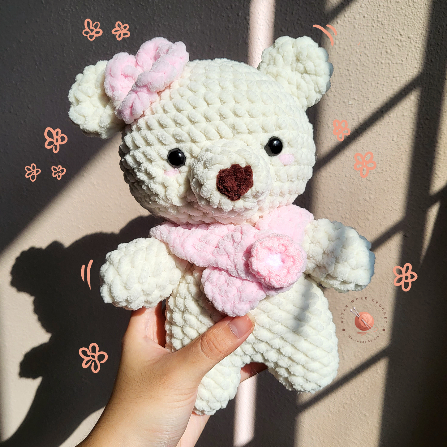 Flower Scarf Bear (Pre-Order)