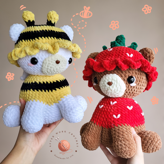 Costume Bear 🍓🐝 (Pre-order)