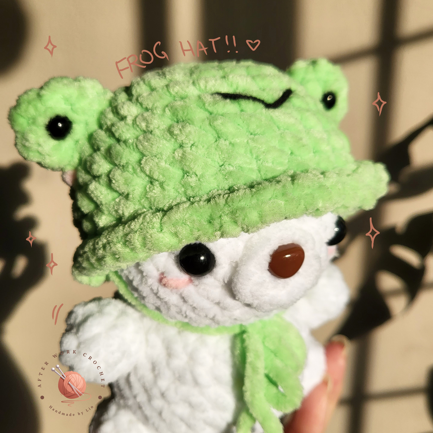 Bear in Frog Hat (Pre-order)